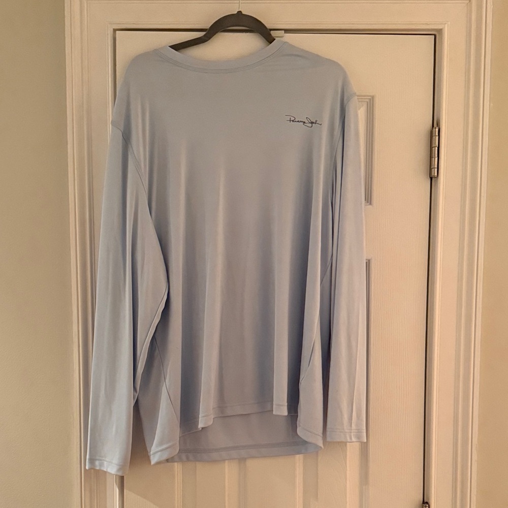 Men's Sky Blue Long Sleeve Tee